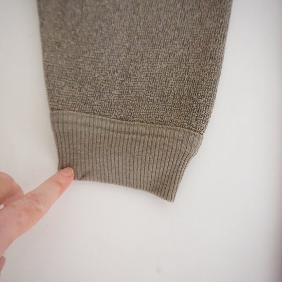 VTG Dawson City Yukon Embroidered Wildlife Fleece Lined Crewneck Sweatshirt L - Picture 10 of 11